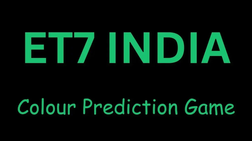 ET7 India Login